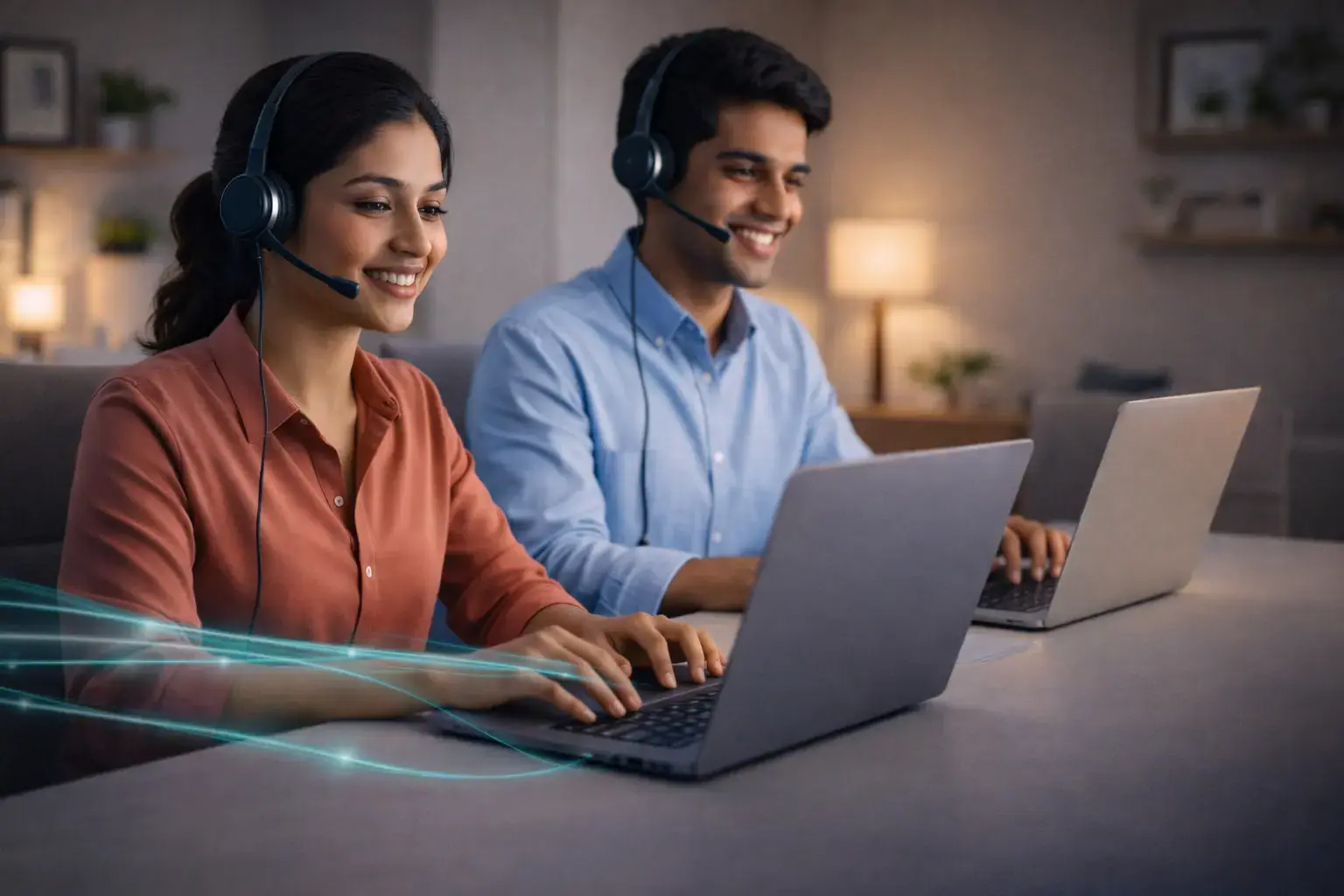 Customer support team